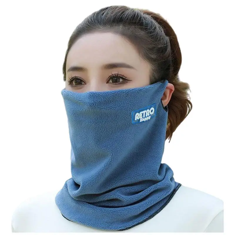 

Мужской непродуваемый шарф для лица, зимний теплый Воздухопроницаемый шарф для велоспорта, походов, охоты