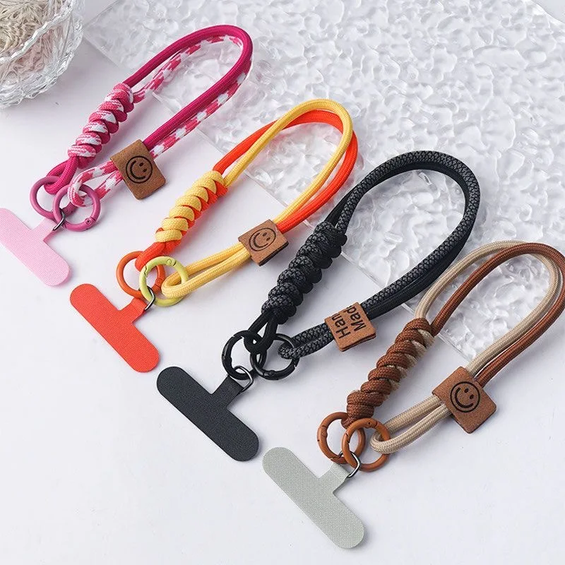 Luxury Braided Wristband Phone Lanyard - Handheld Pendant & Anti-Fall Multifunctional Accessory