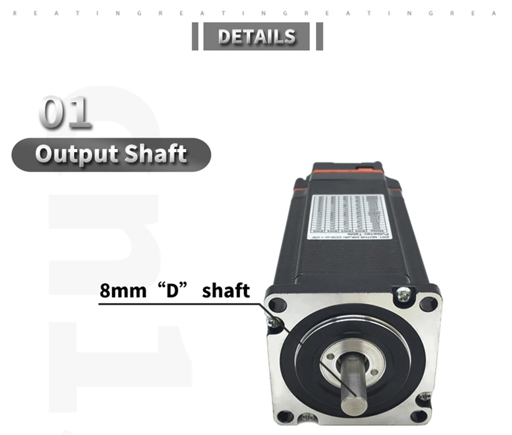 YUNDUAN-Nema23 Motor Drive, Motor de Passo de