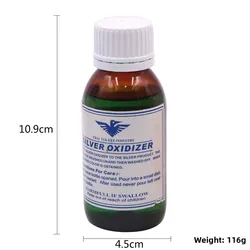 Gold Plating Solution for Jewelry Crafting - Premium Electroplating Liquid (Silver Oxidizer)