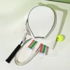 White Tennis Bag Female Single Shoulder Bag Portable Tennis Racquet Bag Tenis Large Capacity Canvas Tennis Racket Bag Waterproof 3