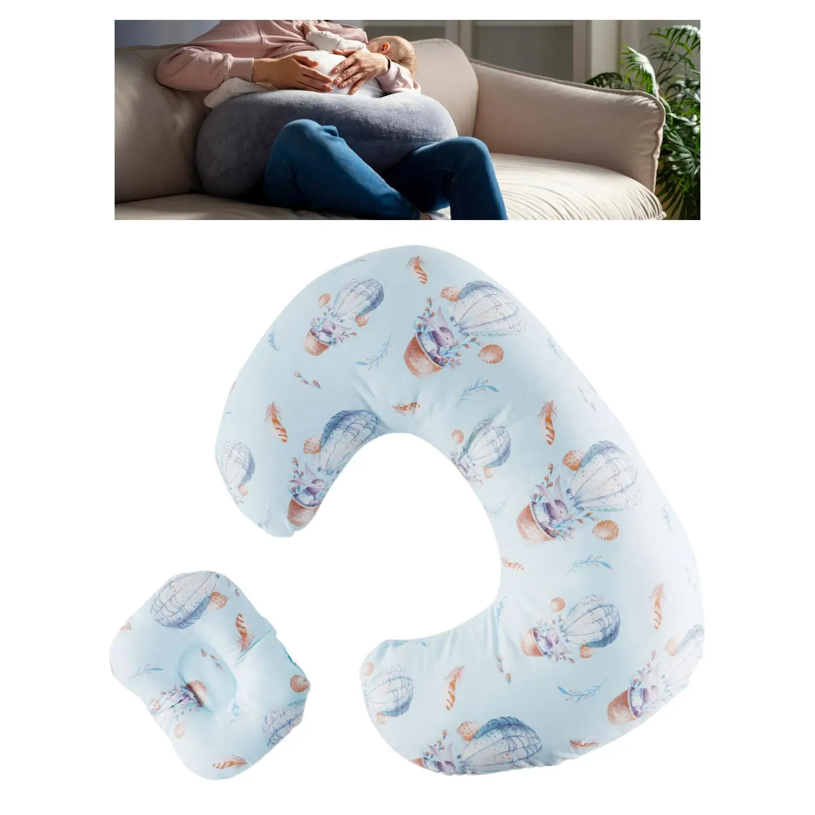 Feeding Pillow Breastfeeding Pillow for Breastfeeding Bottle Feeding Nursing