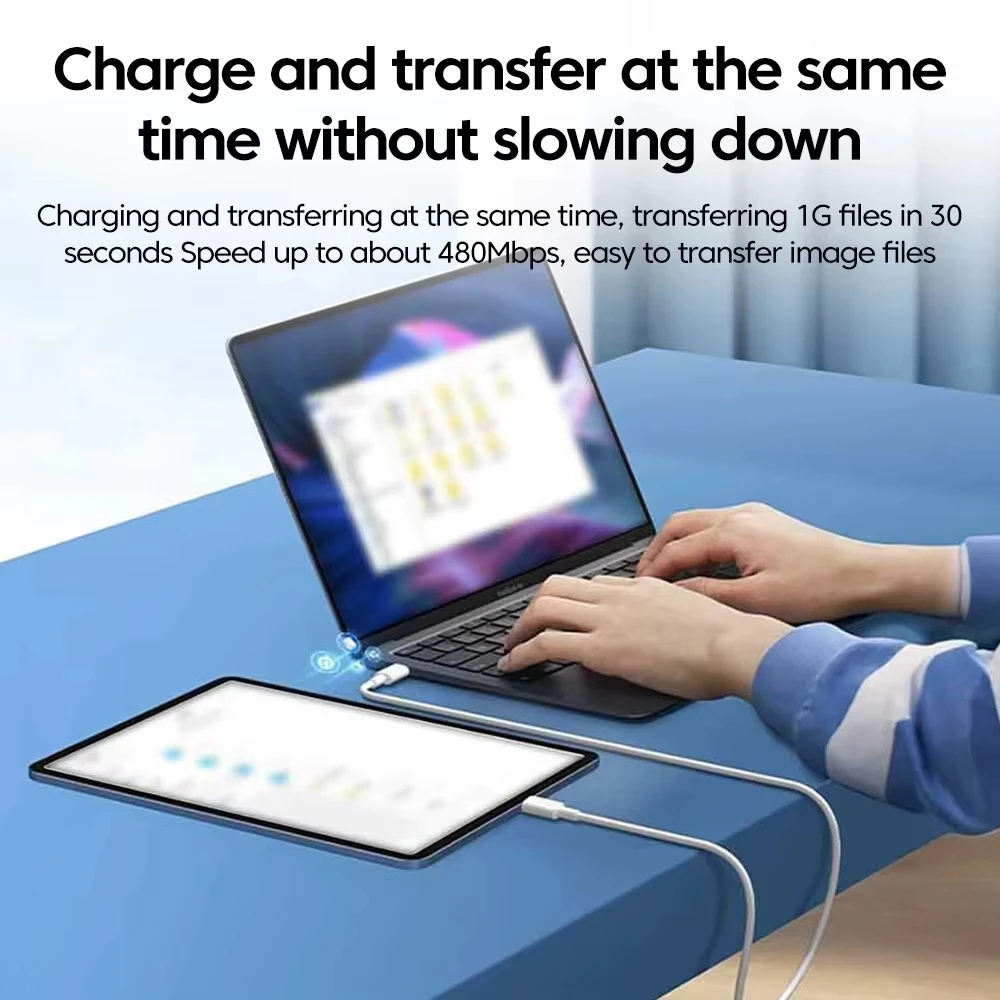 NNBILI 4개입 120W USBC 휴대폰 케이블 (화웨이 아이폰 16 15 17 Pro 고속 충전 타입-C 충전 케이블 USB C to 타입 C 데이터 케이블 1M)