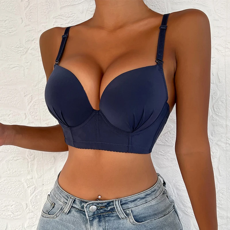 

1 шт., женский бюстгальтер пуш-ап на косточках