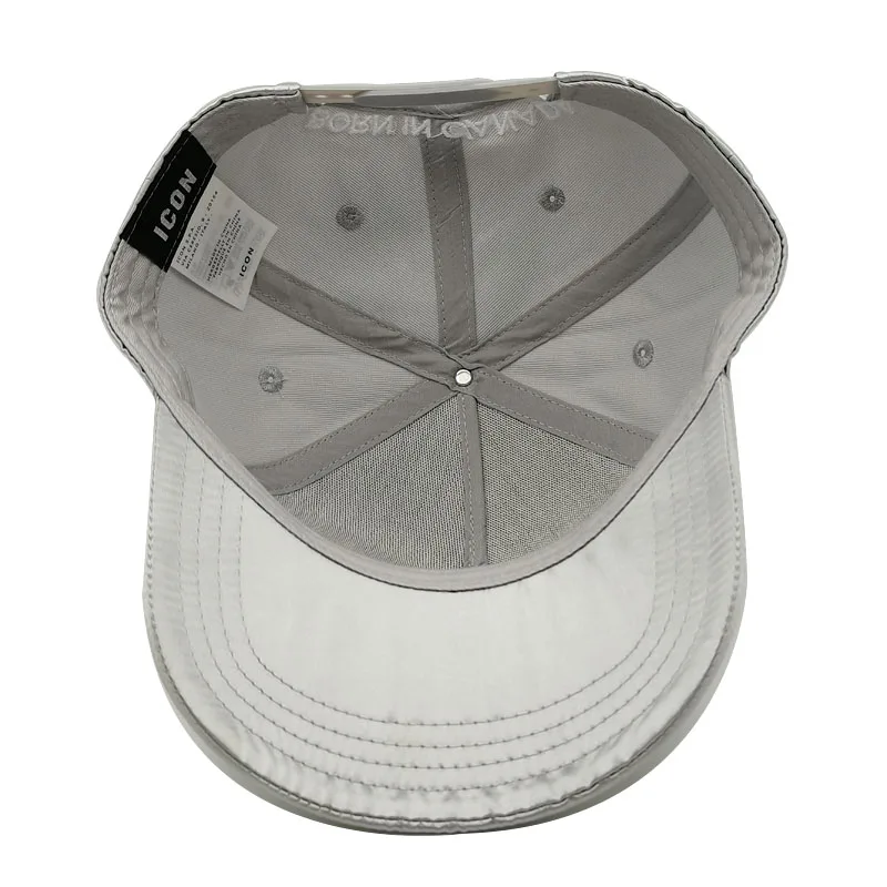 2022 Brand Fashion ICON Letter Cotton Mens Baseball Cap Women Snapback Hat Dad Hat Cotton Bone Trucker Cap 6