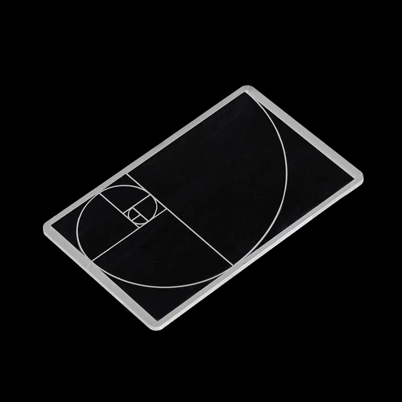 Golden Ratio Viewfinder Art Tool Golden Ratio Clear Section Viewer