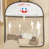 Storage Hanging Bag Breathable Multifunctional Mesh Kitchen Wardrobe Hanging Organizing Bag Socks Bra Underwear Magazine Sorting 5
