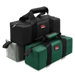 NEW Double Layer Multi-Function Tool Bag Multi-Pocket Waterproof Anti-Fall Storage Bag 1680D Oxford Cloth Electrician Bag