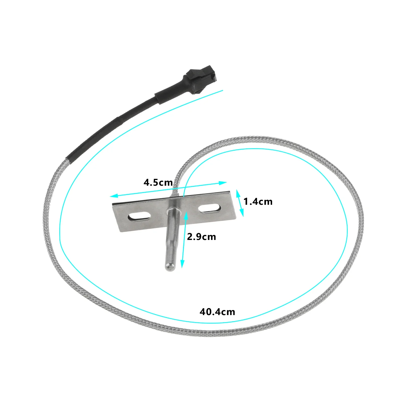 1pc Replacement 39P400 Temperature Sensor Probe w/screw PT1000 fit for Pit Boss 3/4/5/6/7 Series Wood Pellet Grill BBQ Party