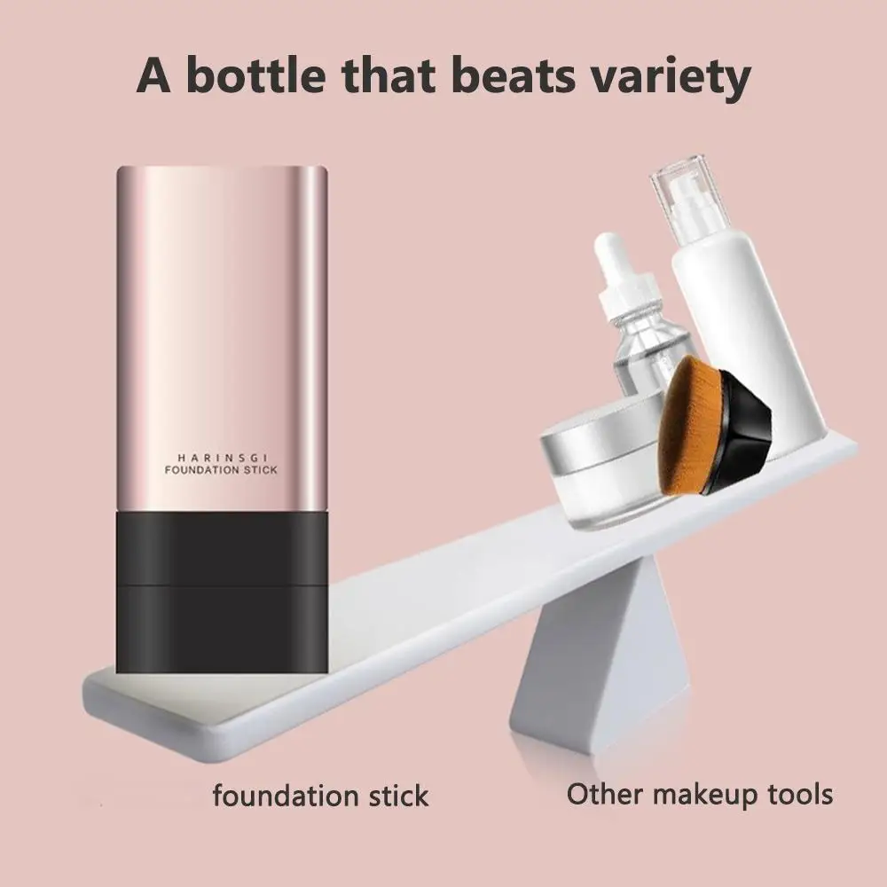 Stick Foundation Lightweight Long-Lasting Full Coverage Hydrating Natural Finish