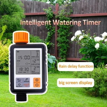 Garden Irrigation Watering Large Screen Timer Automatic Digital Timer Intelligent Watering Timed Micro Spraying Save Water/Time