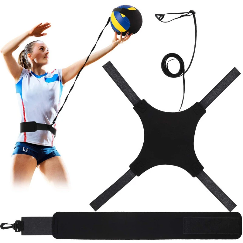 

Volleyball Training Equipment Aid Training Belt Solo Practice Trainer For Serving And Arm Swing Serve Training Accessories