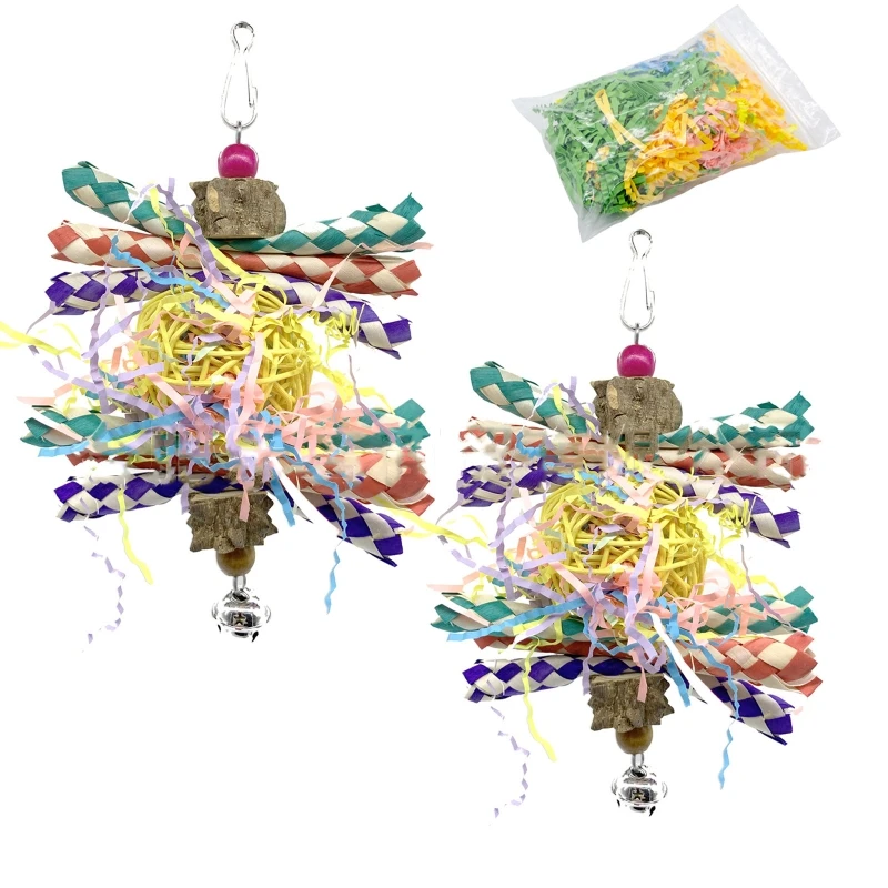 

Small Animal Activity for Play Chew Teeth Grinding for Parrot Parakeet Bird New Dropship