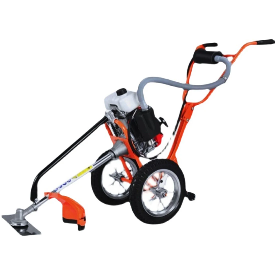 HandPushLawnMowerBrushCutterMultifunctionalGasolineSmallRipperDitchingMachine