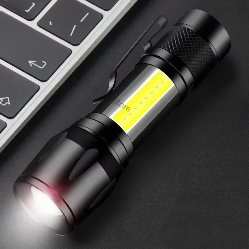 

Mini Led Flashlight Built In Battery XP-G Q5 Torch Lamp Lantern Work Light rechargeable Mini Flashlight Waterproof Camping Light