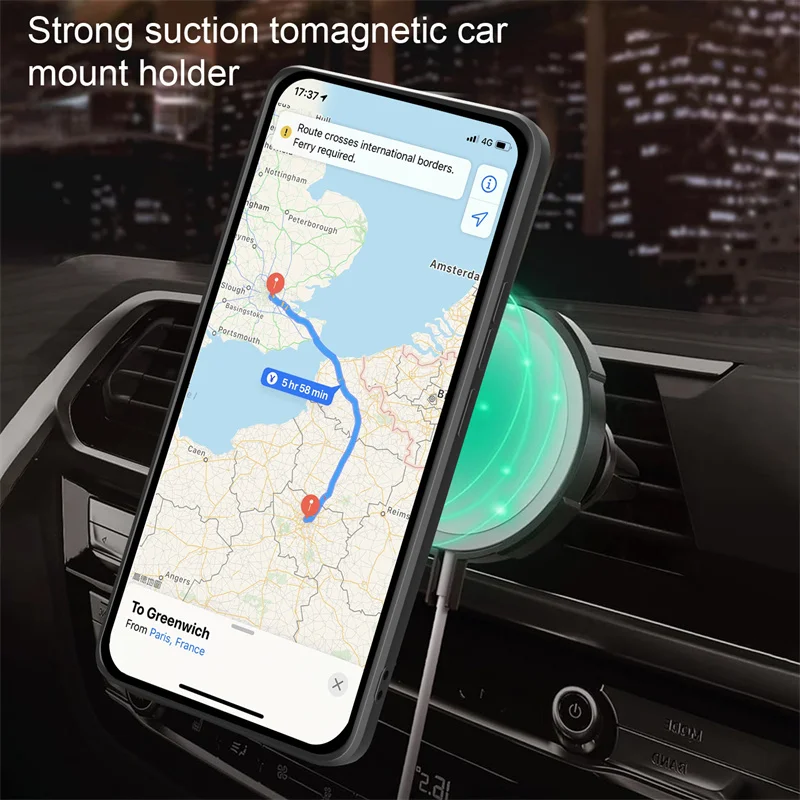 Armor Magnetic Bracket Case with Slide Lens Protector