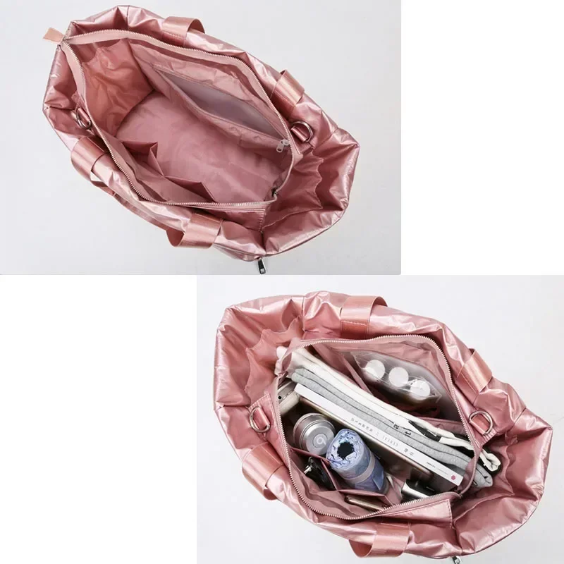 Chic Pink Waterproof Sports & Travel Duffle Bag