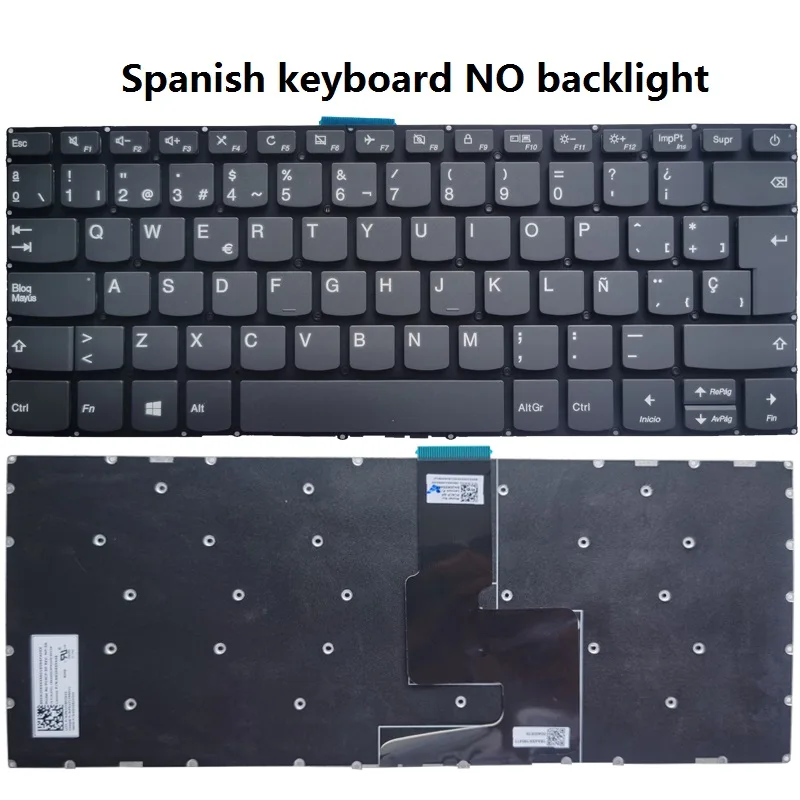 US/Spanish/Latin Laptop Keyboard for Lenovo Ideapad and V14 Series