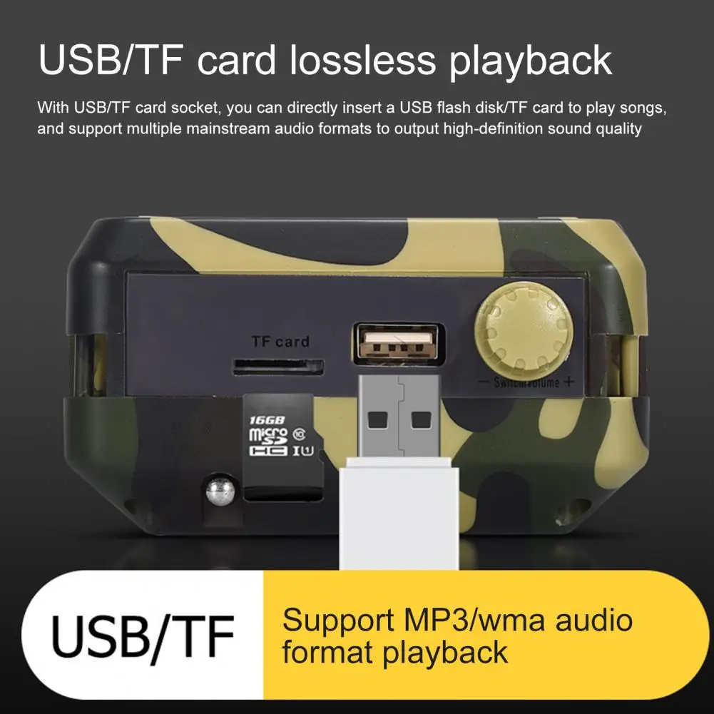 Rechargeable remote control amplifier universal outdoor hunting amplifier hunting accessories audio equipment