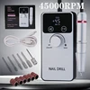 New 45000RPM Professional Electric Nail Drill Machine Rechargeable Nail File Nails Accessories Gel Nail Polish Sander Low Noise 1