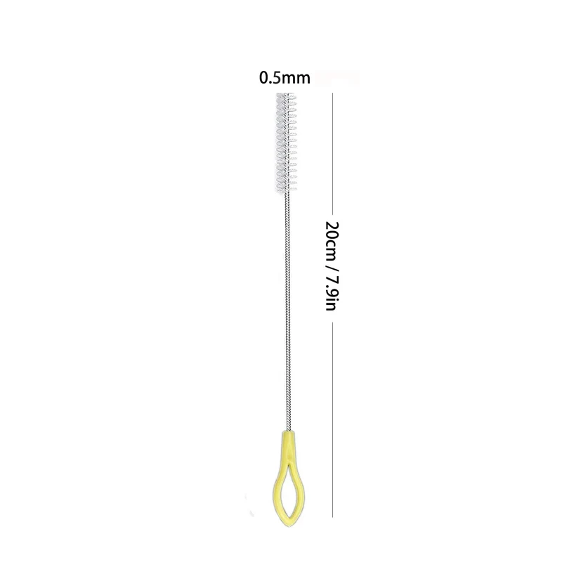3 Pcs Straw Cleaner Brush Cleaning Pipette Tubes Water Bottle Straws Brushes