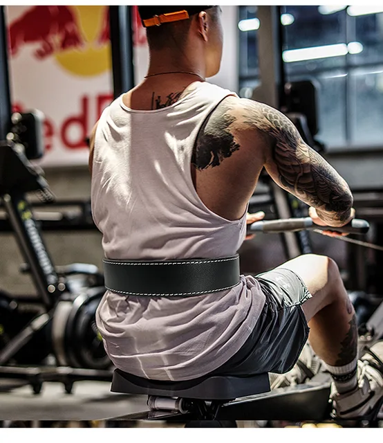 Cintura Neoprene Per Sollevamento Pesi – Imbottita Larga 6” Per Supporto Schiena E Allenamento