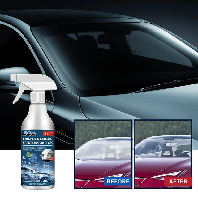 Spray Anti-buée pour le verre de voiture Portable, Agent de revêtement Anti- buée pour miroir de pare-brise - AliExpress