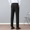 Brand Clothing Spring Formal Ankle Length Pants Men Business Elastic Waist Suit Pant Korean Trousers Plus Size 27 40 42 5