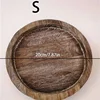 Wooden Tray Fruit Storage Tray Candle Holder Multifunctional Tray Candle Holder Tray for Kitchen Countertops Home Decoration 3