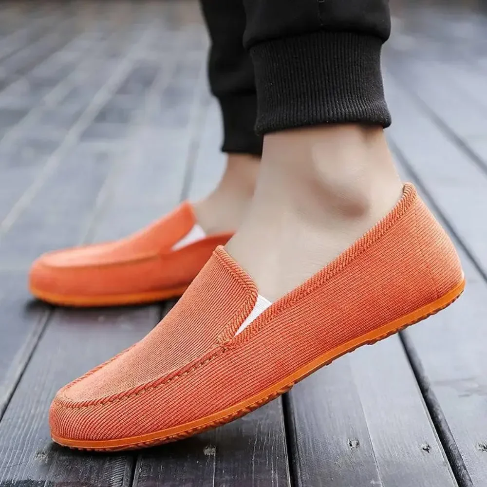 Men's Casual Cloth Shoes Casual Shoes Spring and Autumn Canvas Shoes Fashion Loafers Men Zapatos De Tela Casuales Para Hombres 5