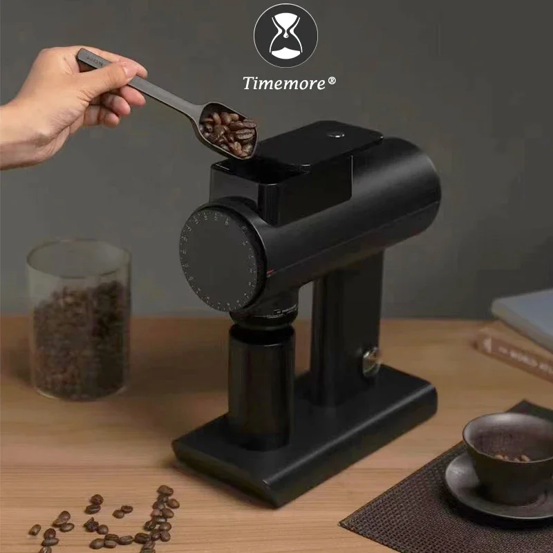 

220V Timemore Electric Coffee Grinder 220V Fully Automatic Speed Adjustment Espresso Mill Household Coffee Grinding Machine