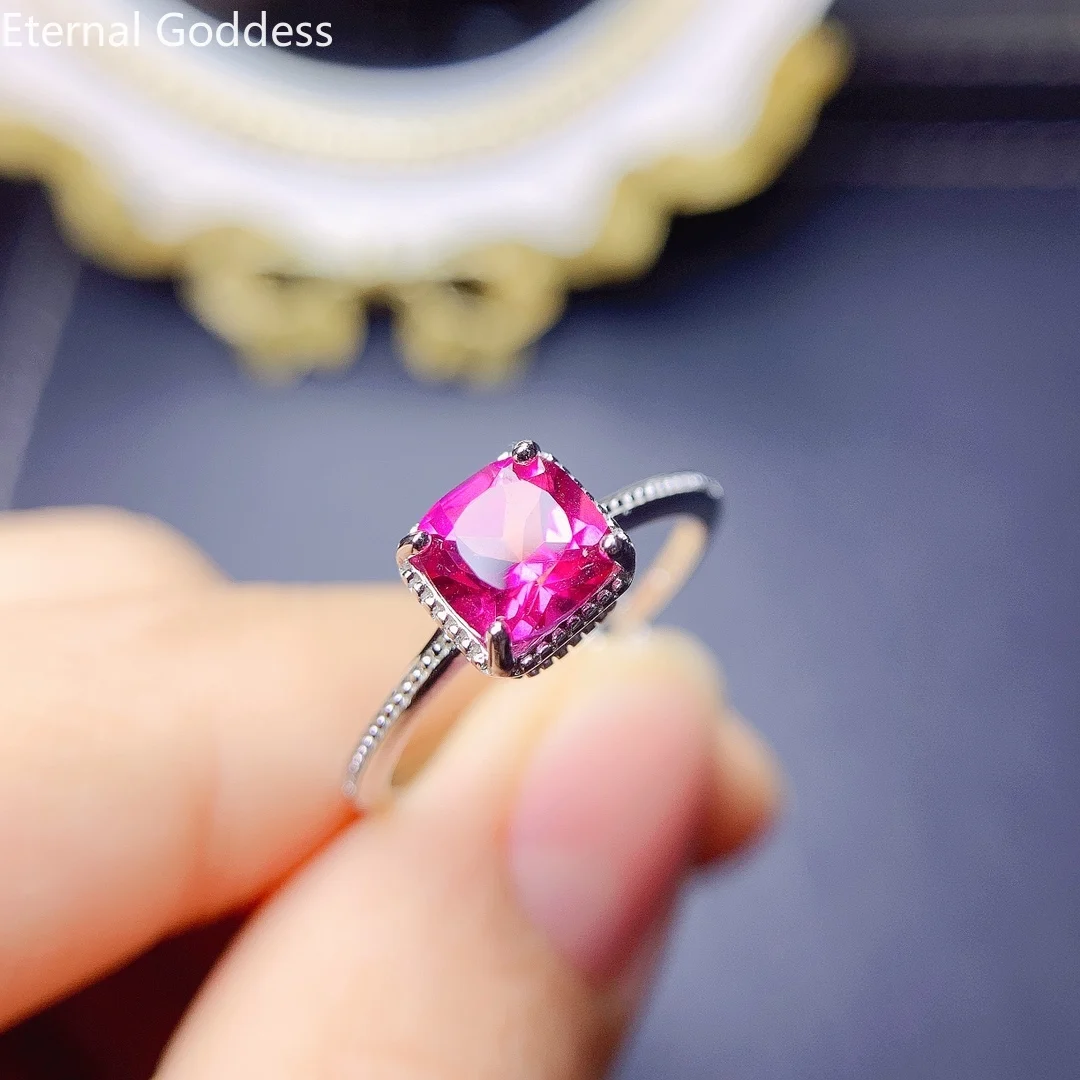 Pink Sapphire Jewelry  Sterling Silver Pink Sapphire Jewelry in India