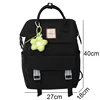 Trendy Female Yellow Laptop College Backpack Fashion Lady Kawaii Book Bag Cool Women Nylon Student Backpack Girl Cute School Bag 4