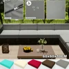 Patio Square Waterproof Slipcover Outdoor Sofa Seat Cushion Covers Garden Rattan Chair Sectional Sofa Covers Furniture Protector 1