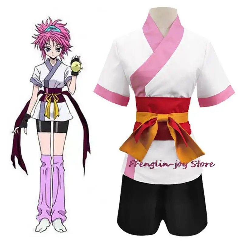 

Anime HUNTER×HUNTER Machi Cosplay Costume Phantom Troupe Japanese Kendo Samurai Uniform Adult Man Woman Carnival Party Suit