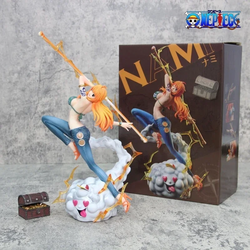 

Экшн-фигурки нами из аниме One Piece, 29 см, штаны и шорты, статуя из ПВХ, Коллекционная модель, украшение для рабочего стола
