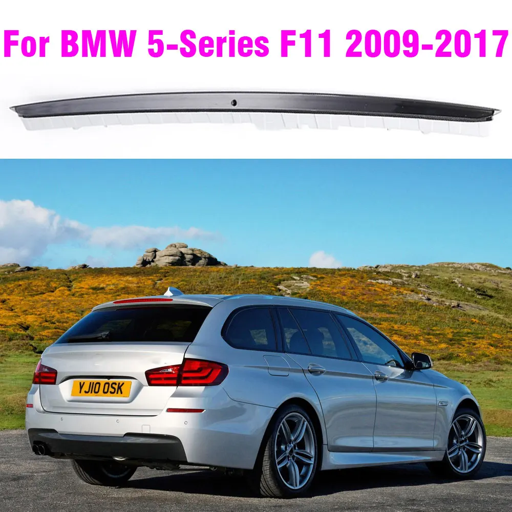 Derde Remlicht Voor BMW 5 Serie F11 Voor LCI 2009-2017 63257203224 Derde Remlicht Achterlicht Hoog Niveau Remlicht 3e remlicht (Color : Black shell