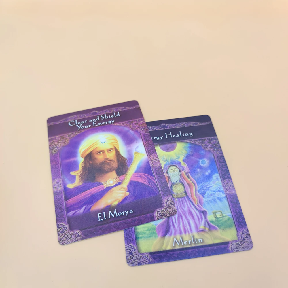 2023 New Ascended Masters Oracle Cards: 44-Card Deck Divination Prophet for Fortunetelling Fate Predictions Cards 3