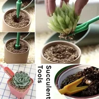 4Pcs Garden Planter Kit Sowing Succulents Transplant Seedlings Planted Tool Garden Planter Sowing Shovel 2