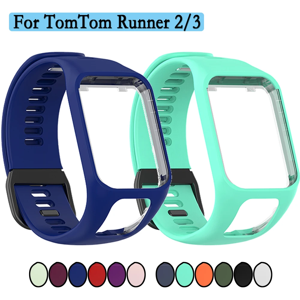 

Silicone Strap For TomTom Spark 3 Integrated Watchband For TomTom Runner 2/3 High-Quality Wristband Bracelet Accessories