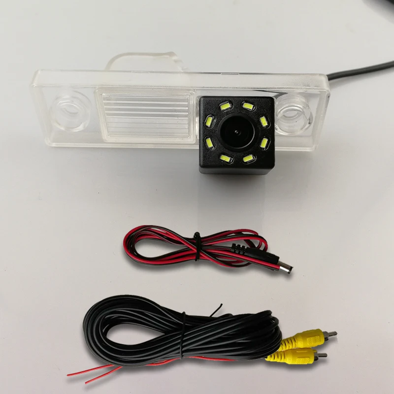HD 무선 자동차 CCD 후면 카메라 Fisheye 12led 동적 야간 투시경 CHEVROLET EPICA LOVA AVEO CAPTIVA CRUZE LACETTI HRV SPARK