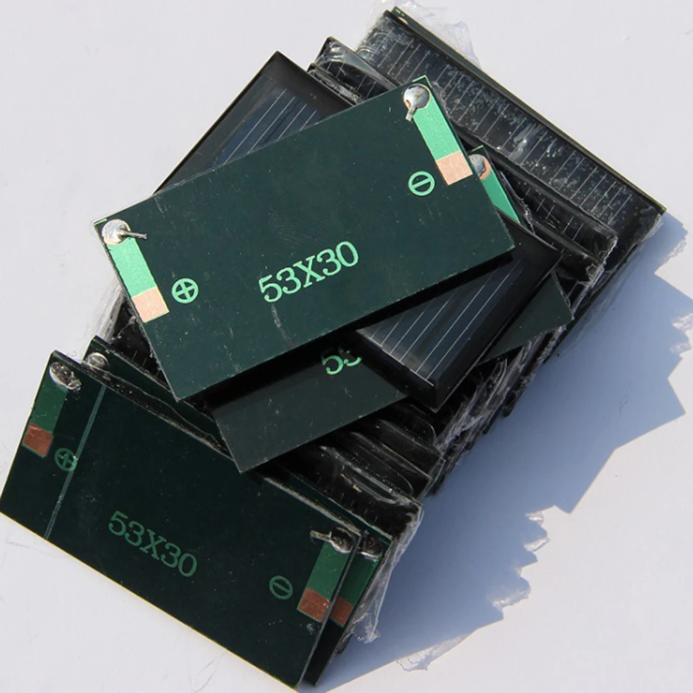 Odkryj fotowoltaikę z 10-częściowym Mini ogniwa słoneczne mała moc, zestaw paneli nadaje się do wielu zastosowań
