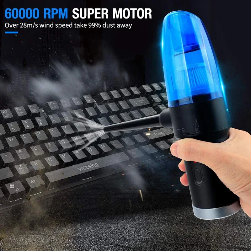Cordless Air Duster air duster for Computer Keyboard