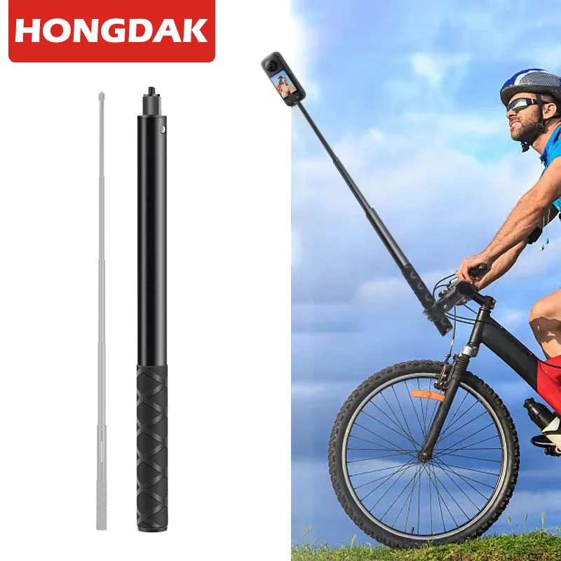 3m Metal Invisible Extended Edition Selfie Stick Scalable Monopod for Insta360 X2 X3 Accessories For GoPro Stick Tripod selfie stick