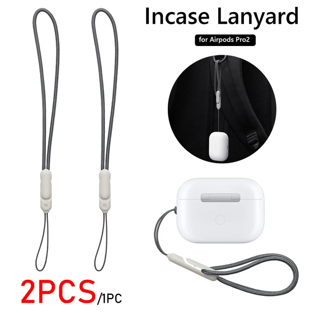 1/2PCS For Airpods Incase Lanyard For Airpods Pro 2nd Generation Case  Anti-lost Rope For Apple Air Pods 3 1 2 Pro Accessories