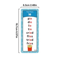 Montessori 117 Groups Phonics Word Lists Flash Cards English Learning Materials CVC Blends Digraphs Long Vowel Kid Teaching Aids 2