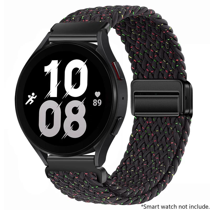 ตัวเลือกสินค้า สายรัดนาฬิกาไนลอน 22/20 มม. ปรับได้ ใช้ได้กับ Huawei Samsung หลายรุ่น
