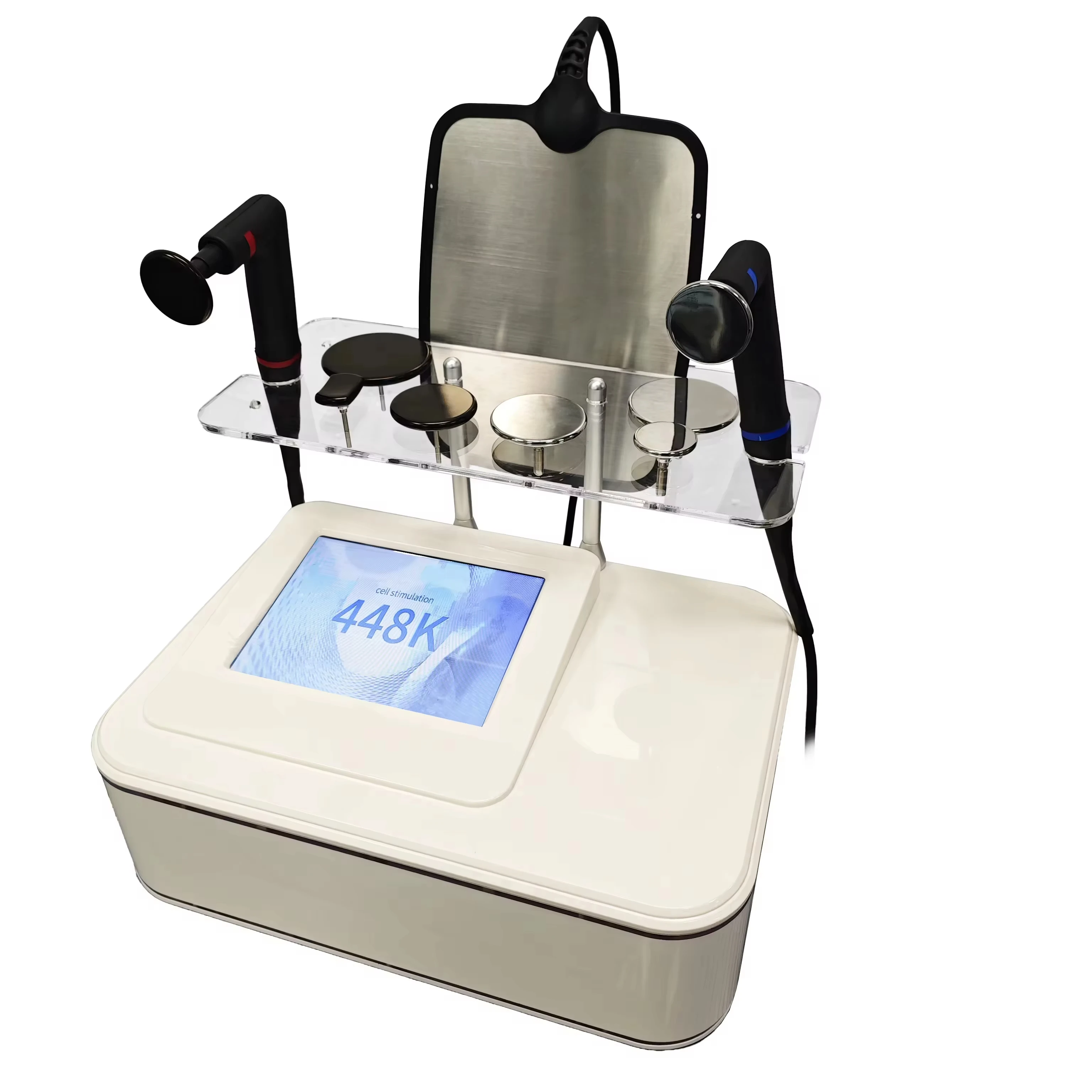 448K Cet Ret Tecar Therapy Equipment Thermal Energy Skin Care And Rejuvenation Diathermy Body Shaping Slimming Fat Reduction 3