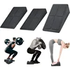 Squat Wedge Block Adjustable Non-Slip Yoga Slant Boards Ramp Deadlift Wedge Calf Stretcher Slant Board Strength Squat Deadlift 1
