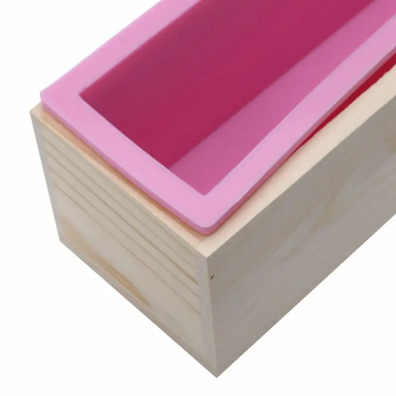 Trend1200g Diy Soap Wooden Soap Mold Box With Handmade Diy Cutting Tool